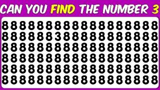 【Emoji Quiz : Find the Odd Emoji out】Numbers and Letters Edition | Spot the Odd One #163