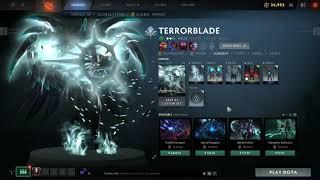 Terrorblade Arcana Fractal Horns of Inner Abysm Prismatic Gems Dota 2