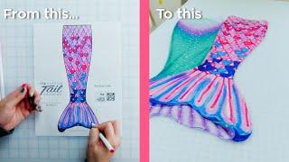 How Does Fin Fun Create Custom Mermaid Tails?