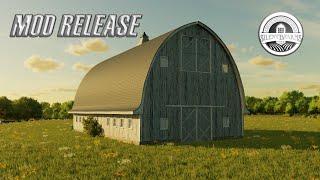 Gothic-Arch Barn Mod | DOWNLOAD | Farming Simulator 22