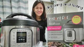 UNBOXING INSTANT POT DUO 7-in-1 MULTIFUNCTIONAL PRESSURE COOKER | STORIES OF MAMA NINY