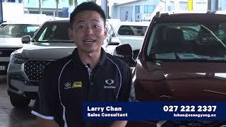 Larry Chan Self Intro for Western SsangYong & LDV - English