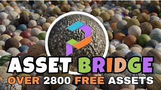 Asset Bridge | Combined libraries of Polyhaven and AmbientCG for Blender