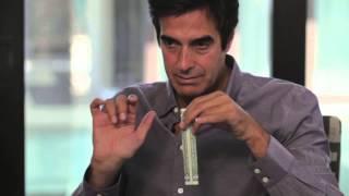 David Copperfield Teaches a Magic Trick On-Camera