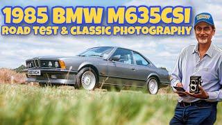 1985 BMW M635CSI Review | Shooting a 635 with a 635 (Yashica 635 TLR camera)!