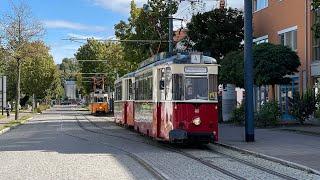 130 Jahre Straßenbahn Naumburg Führerstandsmitfahrt im Rekowagen