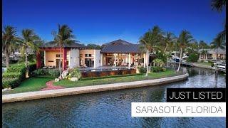 JUST LISTED: Waterfront Sarasota Florida home for sale