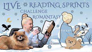 ️ LIVE READING SPRINTS CHALLENGE ROMANTASY 2025 ️