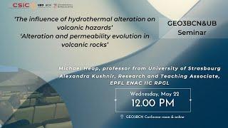 Double Seminar | Volcanic Systems: Exploring Rock-Fluid Interactions and Hazard Mitigation