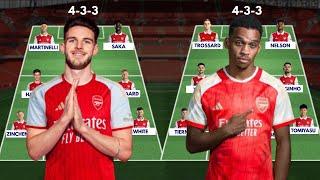 Arsenal Squad Depth | Arsenal lineup with all confirmed transfers