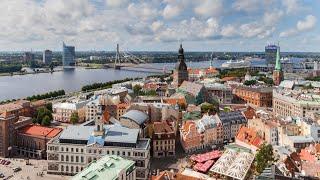 Riga, Latvia  | 4K Drone Footage