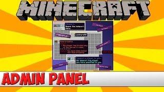 Minecraft Bukkit Plugin - Admin Panel - Tutorial