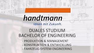 Handtmann Ausbildung - Duales Studium Bachelor of Engineering - Maschinenbau (m/w/d)