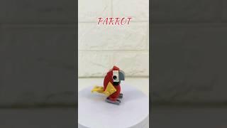 ANIMAL FUNNY FAMILY MINI BRICKS / PARROT / FOR LEGO FANS #miniblocks #toy #animalblocks