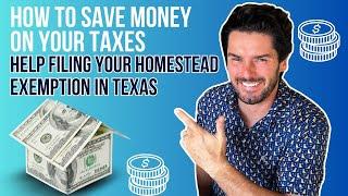 Texas Homestead Exemption (EXPLAINED) How to save money on Property Taxes in Houston, Texas 