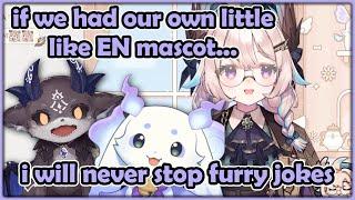 Endless Furry Jokes if EN has a mascot like Debi & Lunlun