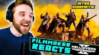 FILMMAKER REACTS: HELLDIVERS 2 INTRO CINEMATIC