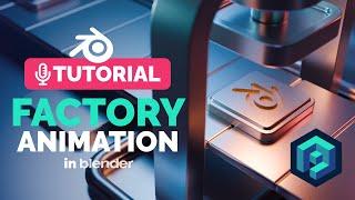 Blender Factory Loop Animation Tutorial | Polygon Runway