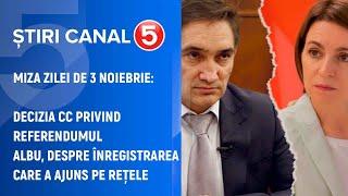 Știrile Canal5 31.10.2024  19 00