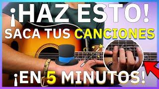 Como Sacar Canciones de Oídoen GUITARRA tutorial Fácil y Rápido