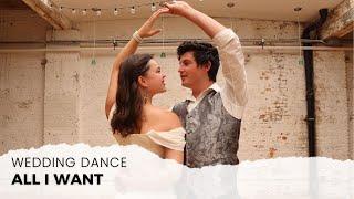 BRIDGERTON WEDDING DANCE TO "ALL I WANT" BY TORI KELLY | WEDDING FIRST DANCE | TUTORIAL AVAILABLE