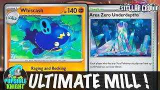 WHISCASH just became the Best MILL Deck in the Format ! feat. REGIGIGAS ! (STELLAR CROWN)