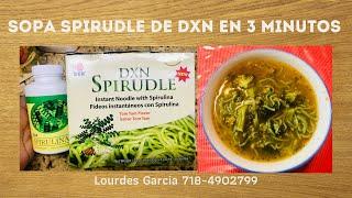 Sopa Spirudle de DXN en 3 minutos. NY 718-4902799