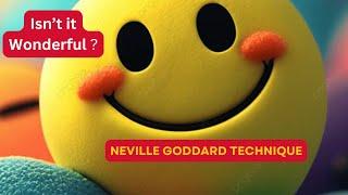 Isn’t it wonderful? | Neville Goddard Technique | Manifest multiple things At a Time