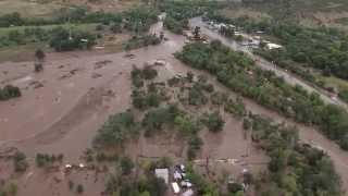 West Longmont/Lyons - Aerial Footage 9/13/13