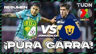 León vs Pumas - HIGHLIGHTS | AP2023-J15 | Liga Mx | TUDN