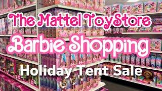 MATTEL Holiday Tent Barbie Shopping! October 2024