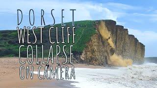 West Bay Cliff Collapse in Dorset Caught on Camera