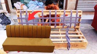 Amazing Process of Making Sofa | How to Make Low Cost High Quality Sofa | Skillshub tv