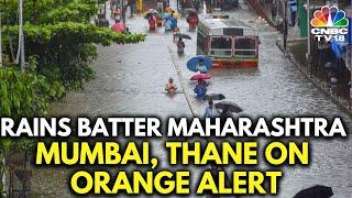 Heavy Rains In Parts Of Maharashtra, Mumbai Suffers Waterlogging | Mumbai Rain News | N18V