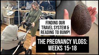 Finding Our Travel System & Reading to Bump! | xameliax | Pregnancy Vlog Week 15-18