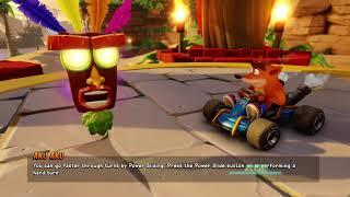 Crash Team Racing Nitro-Fueled (PS4) Longplay (101% Complete & Medium Difficulty)