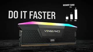 CORSAIR Vengeance RGB DDR5 Memory - The Cutting Edge of Memory Performance