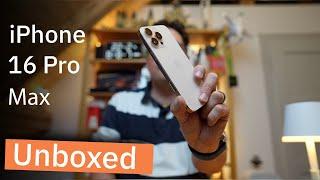 Unboxing iPhone 16 Pro Max: So sieht Camera Control und neue Titan Farbe aus