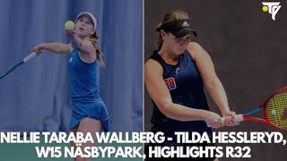 Nellie Taraba Wallberg - Tilda Hessleryd, Näsbypark W15, Highlights R16