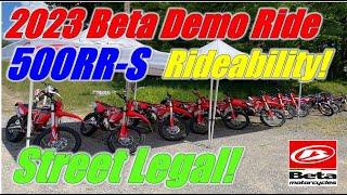 2023 Beta 500RR-S Demo Ride