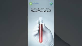 Check out our #DocShorts to know how often you should get blood tests done.#BloodTests #DocOnline