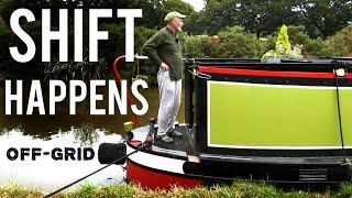 SHIFT HAPPENS OFF-GRID NARROWBOAT LIFE - episode 96