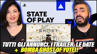 SONY STATE OF PLAY: GHOST OF YOTEI e TUTTI GLI ANNUNCI, I TRAILER e LE DATE DI USCITA