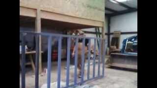 joshua foundation gate being built by providential services