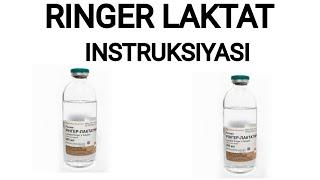 RINGER LAKTAT KAPELNITSA INSTRUKSIYASI. RINGER INSTRUKSIYASI. #RINGER #РИНГЕР ОСМАСИ.