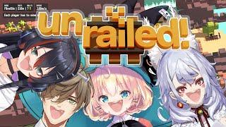 【Unrailed! 】Finally no Horror WORLD COLLAB Edition【オリバー・エバンス/にじさんじ】