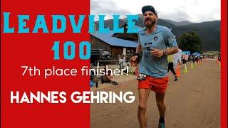 Leadville 100 7th Place Finisher // Hannes Gehring