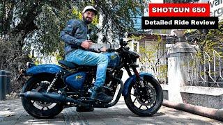 2024 Royal Enfield Shotgun 650 Detailed Ride Review