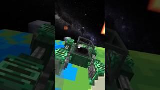 Space in minecraft. @AsianHalfSquat #shorts #gaming #minecraft
