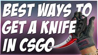 HOW TO GET A KNIFE IN CSGO 2022!! (FREE AND PAID OPTIONS)